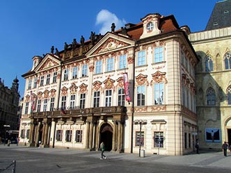 Прага. Дворец Гольц-Кински